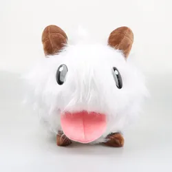 25cm Cute Game League Of Legends Pual LoL Limited Poro Plush Stuffed Toy Kawaii Doll Kids Christmas Gift Toy Home Decoration