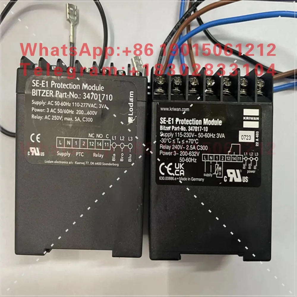 Original genuine compressor protector SE-E1 34701710 piston machine motor protection module