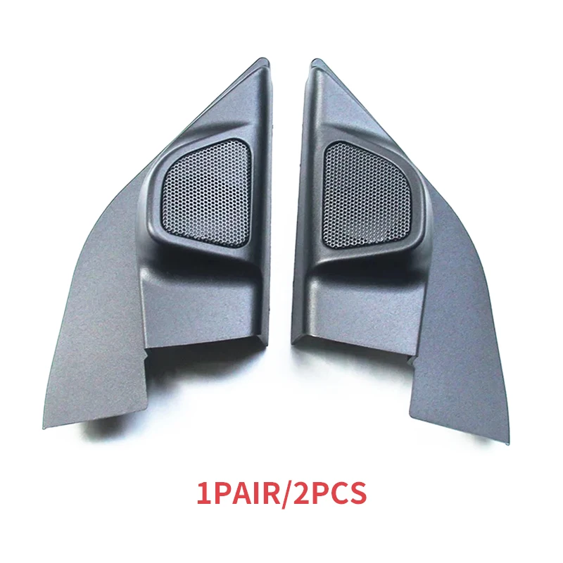 2pcs Left Right For Nissan Sunny Versa 2010 2011 2012 2013 2014-2018 Audio Triangle Speakers Tweeter Trumpet Head Speaker Cover