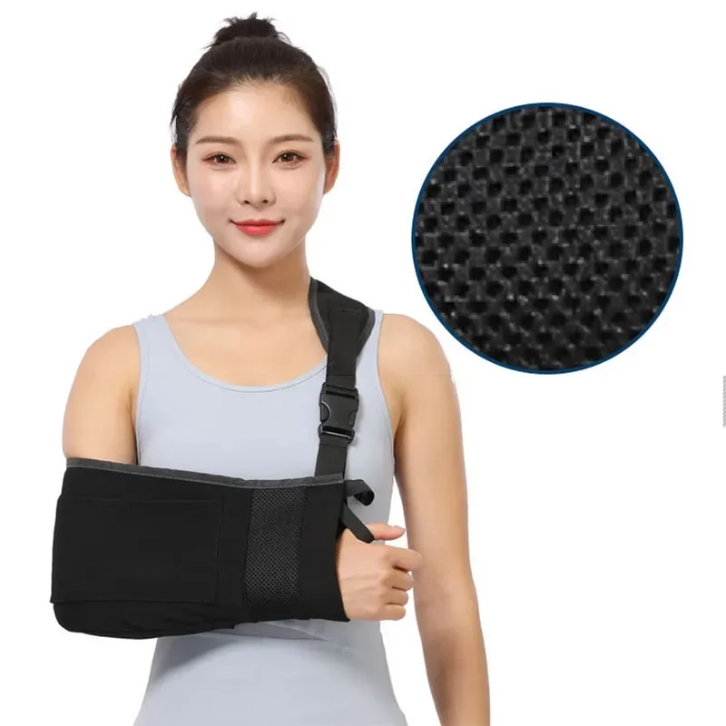 Shoulder Neck Wrist Arm Sling Protective Support Fixed Strap Enhanced Joint Breathable Arm Ventilation Fracture Care Support