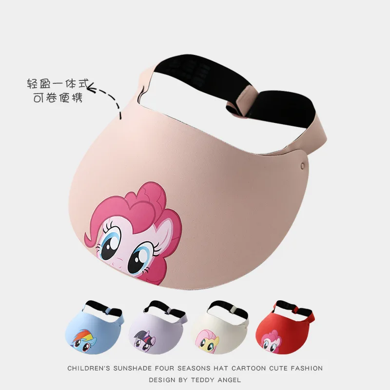 

Children's hats, fashionable cartoon, markless integrated empty top hat, summer boys and girls outdoor sun protection, sun hats,