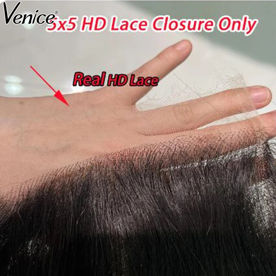 13x4 HD Lace Closure Straight Frontal 100% Human Hair Straight 13x4 Lace Frontal Lace Only Natural Color Virgin Hair 5x5 Closure