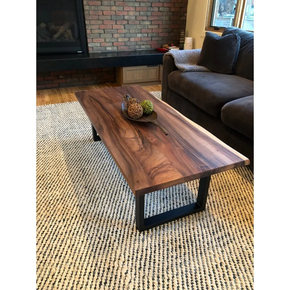 XMSJ Coffee Table - South American Walnut, Wood Coffee Table, Walnut Coffee Table