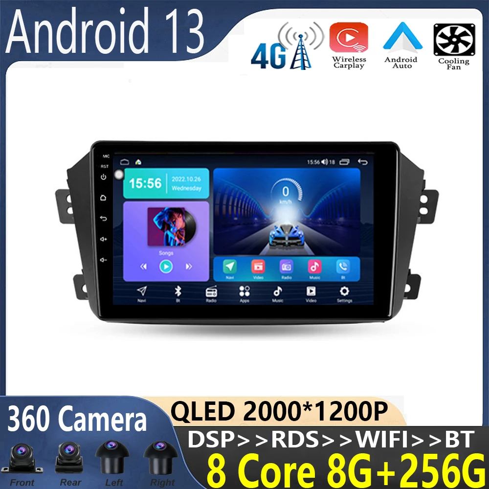 

android 13 For Geely Emgrand X7 /GX7 2011-2019 Car Radio Multimedia Video Player Navigation stereo GPS No 2din dvd wireless