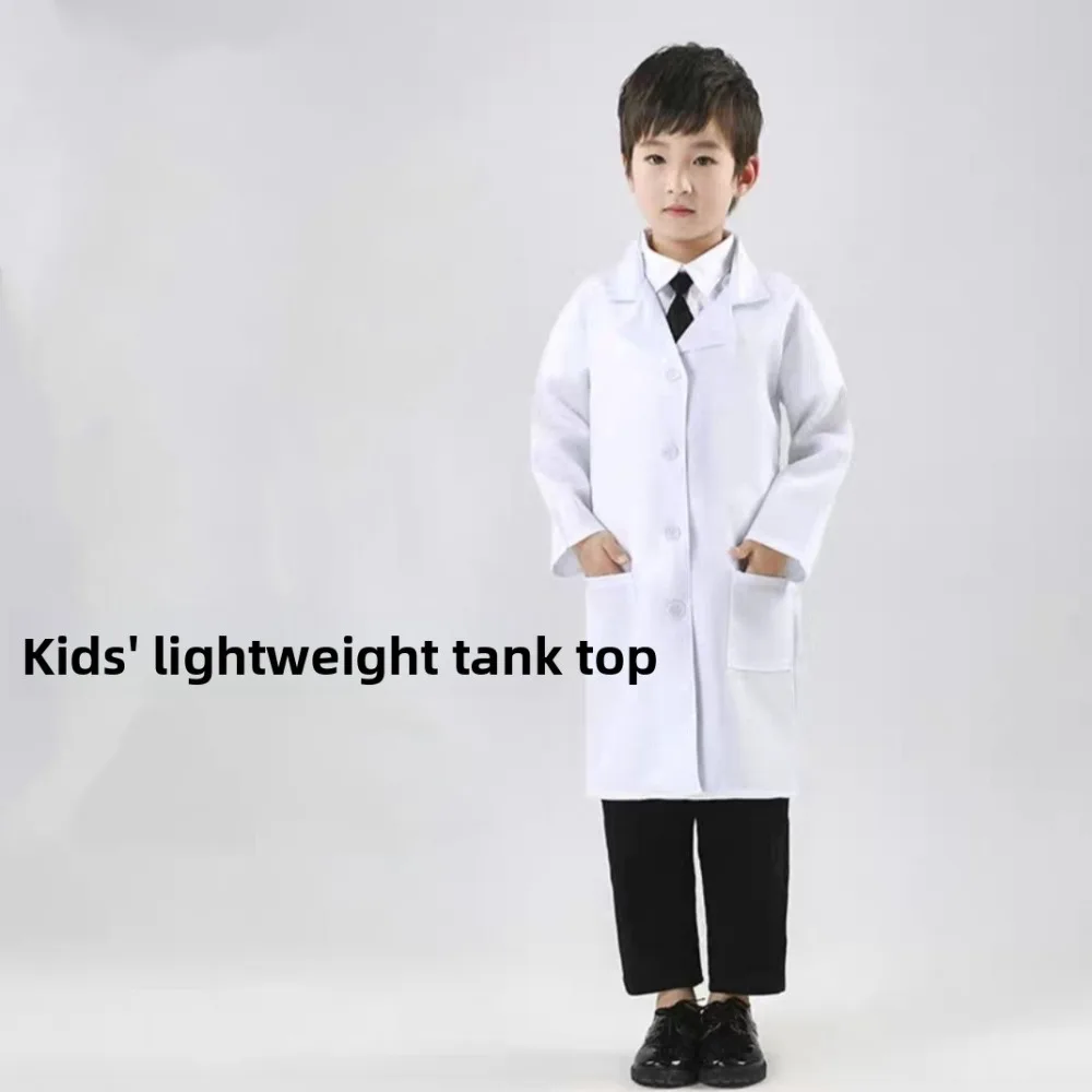 

Kids Doctor Nurse Costume Lab Coat, Toddler Role Play Science Experiment Uniform, Dress-Up Outfit for Boys Girls