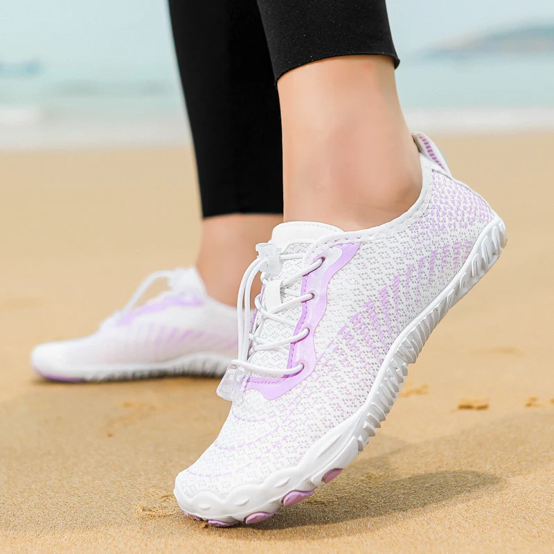 

Breathable Wading Shoes Barefoot Quick Dry Aqua Shoes Men Women Non-slip Soft Sole Water Sport Shoes for Surfing Swimming Hiking