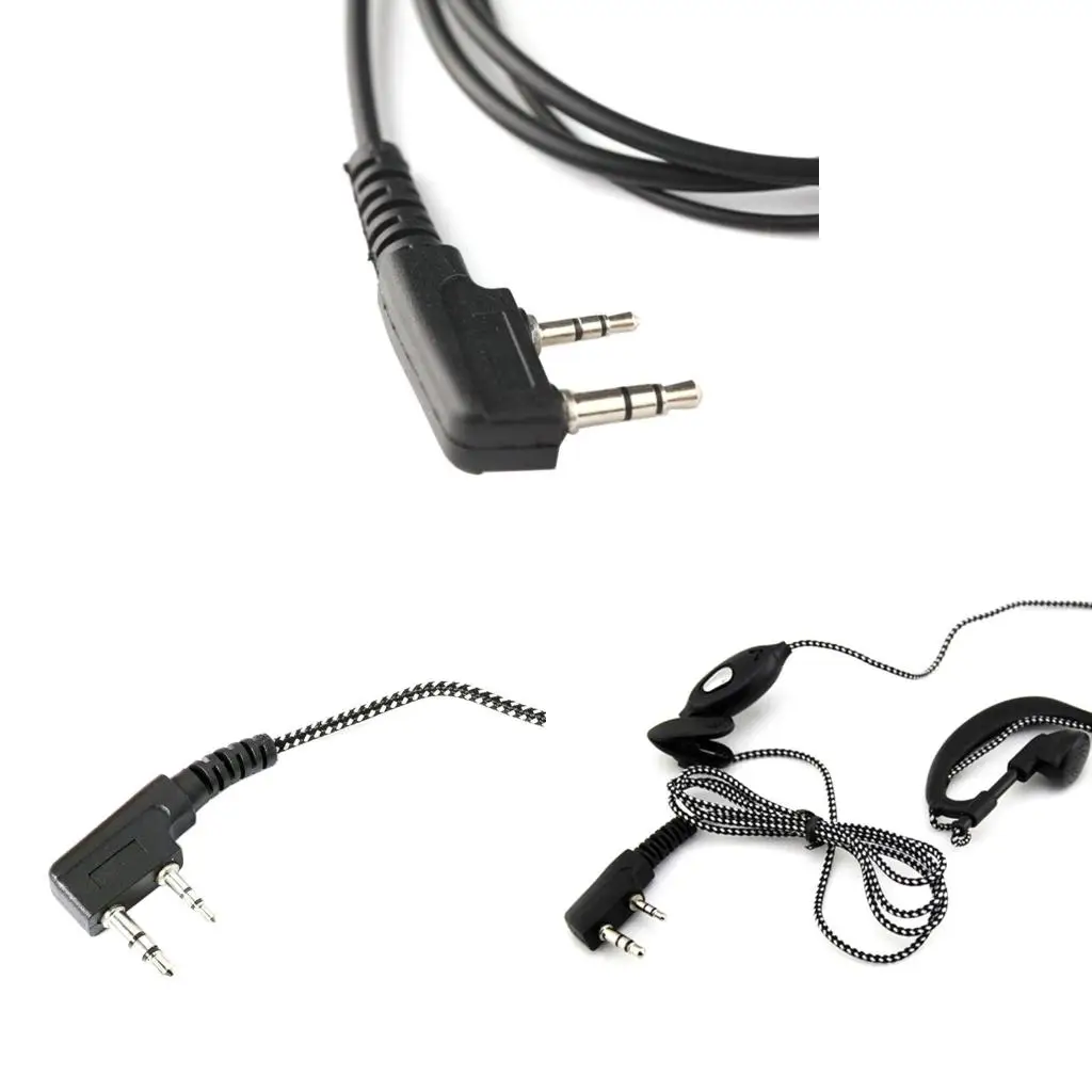 

Высококачественный 2-контактный микрофон-гарнитура для рации двусторонней радиосвязи