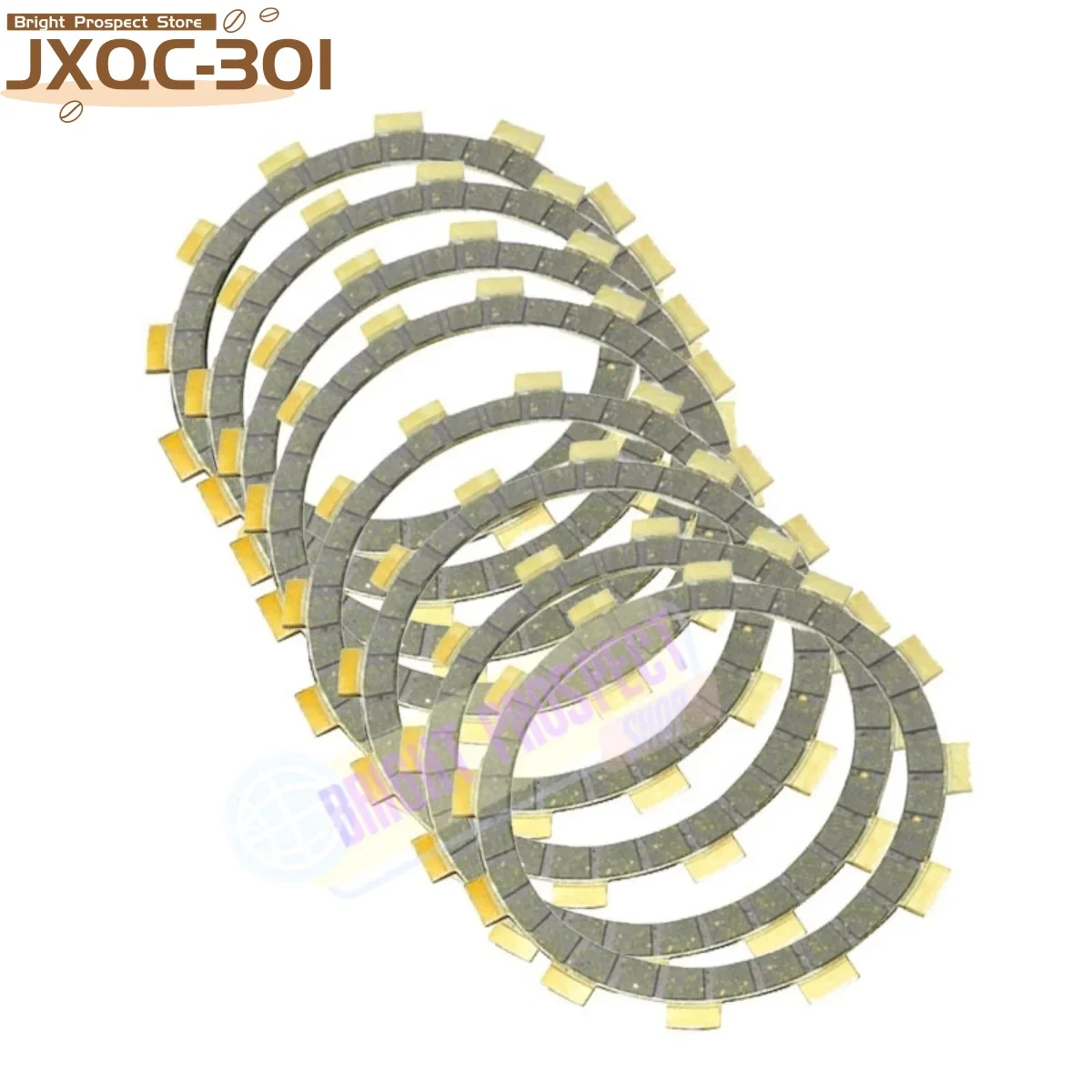 

For YAMAHA Competition YZ125 Vintage Motocross YZ-125 Cork-based clutch friction plates 111mm 8PCS/SET Clutch Friction Plate Kit