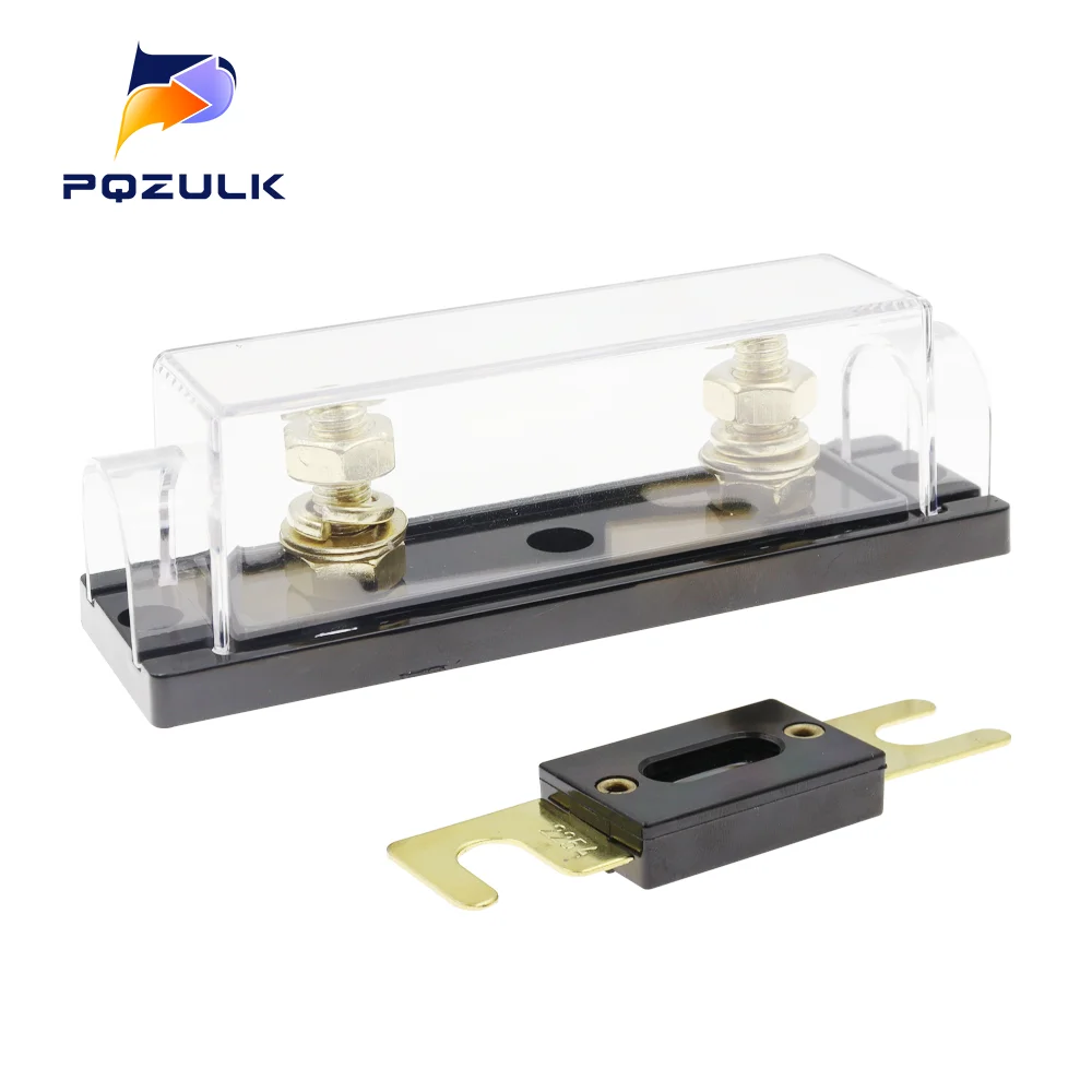 ANL Araba Oto Sigorta Tutucu Cıvatalı Sigorta Otomotiv Ses Sigorta Tutucular Sigortalı Bağlantı 40 50 80 100 125 150 250 300 400A Amp