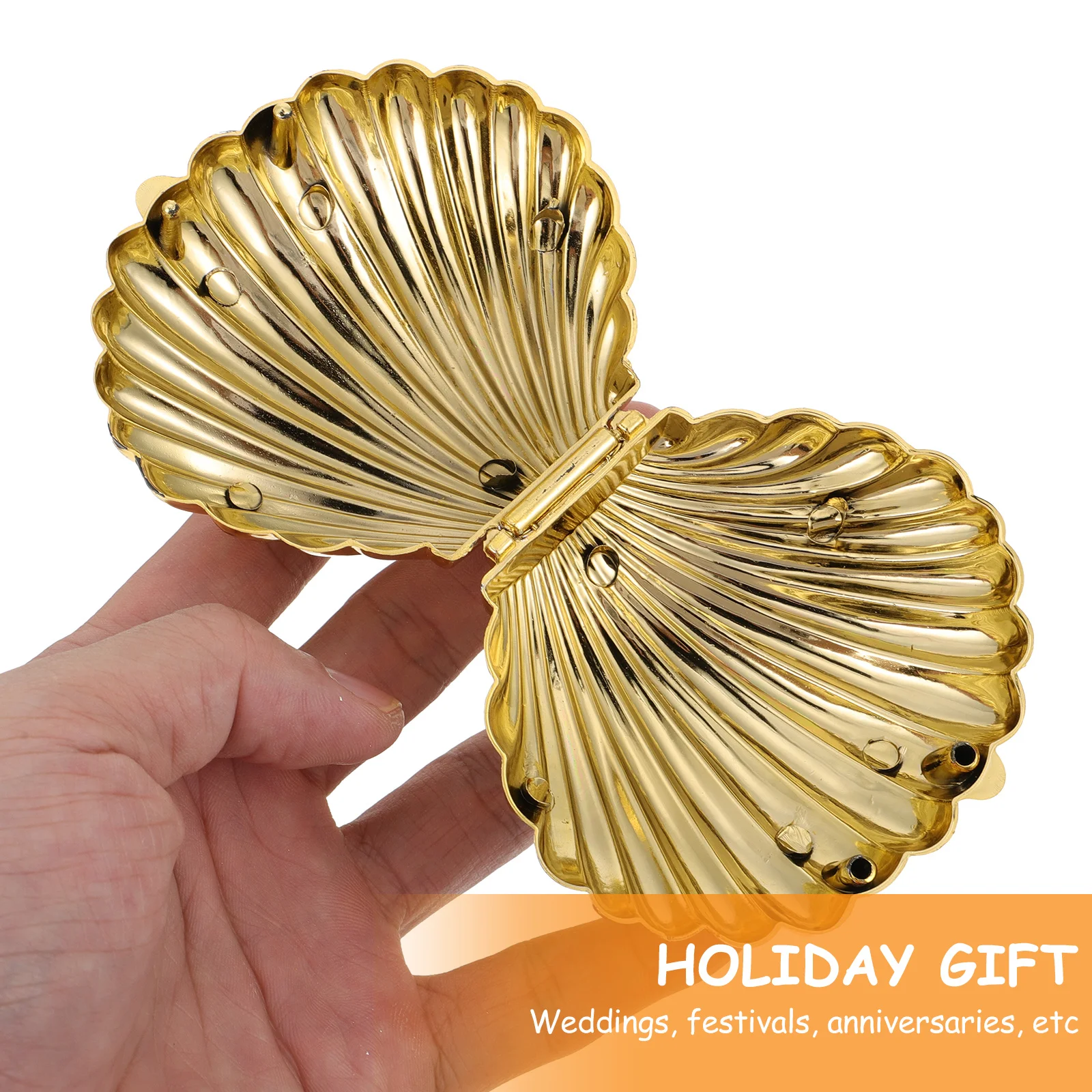 

Shell Shape Treats Box 10pcs Candy Box for Wedding Supplies Favor Box Biscuit Packaging Gift Storage Baby Shower Party Favors