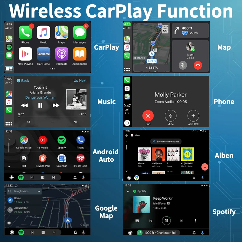 RMAUTO Wireless Apple CarPlay for Lexus IS IS200 IS250 IS300 2014-2019 Android Auto Mirror Link AirPlay Reverse Image Car Play