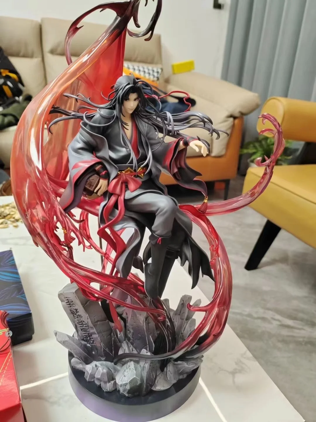 The Founder Of Diabolism Anime Character Wei Wuxian Handmade Models Yi Ling Lao Zu Handmade Models Desk Decor Collectible Gifts