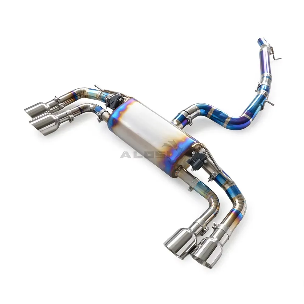 

Titanium Exhaust for Audi S3 8Y 2.0T 2020-2025 Cat back Exhaust Pipe Electric Valve Control Exhaust Pipe Car Sound Auto Parts