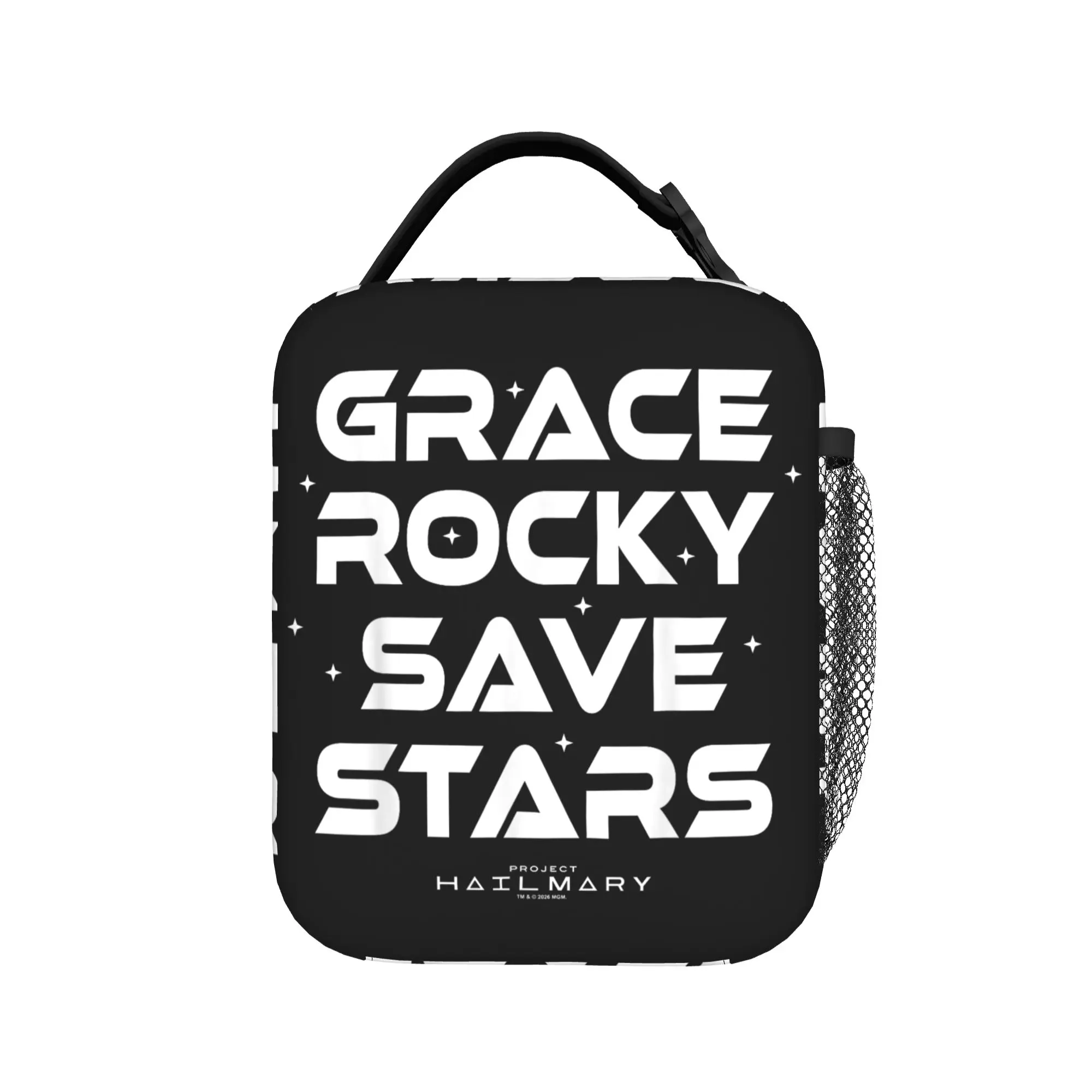 Project Hail Mary Grace Insulated Lunch Bags Cooler Bag Reusable,Lunch Container  Leakproof Tote Lunch Box Food Bag School