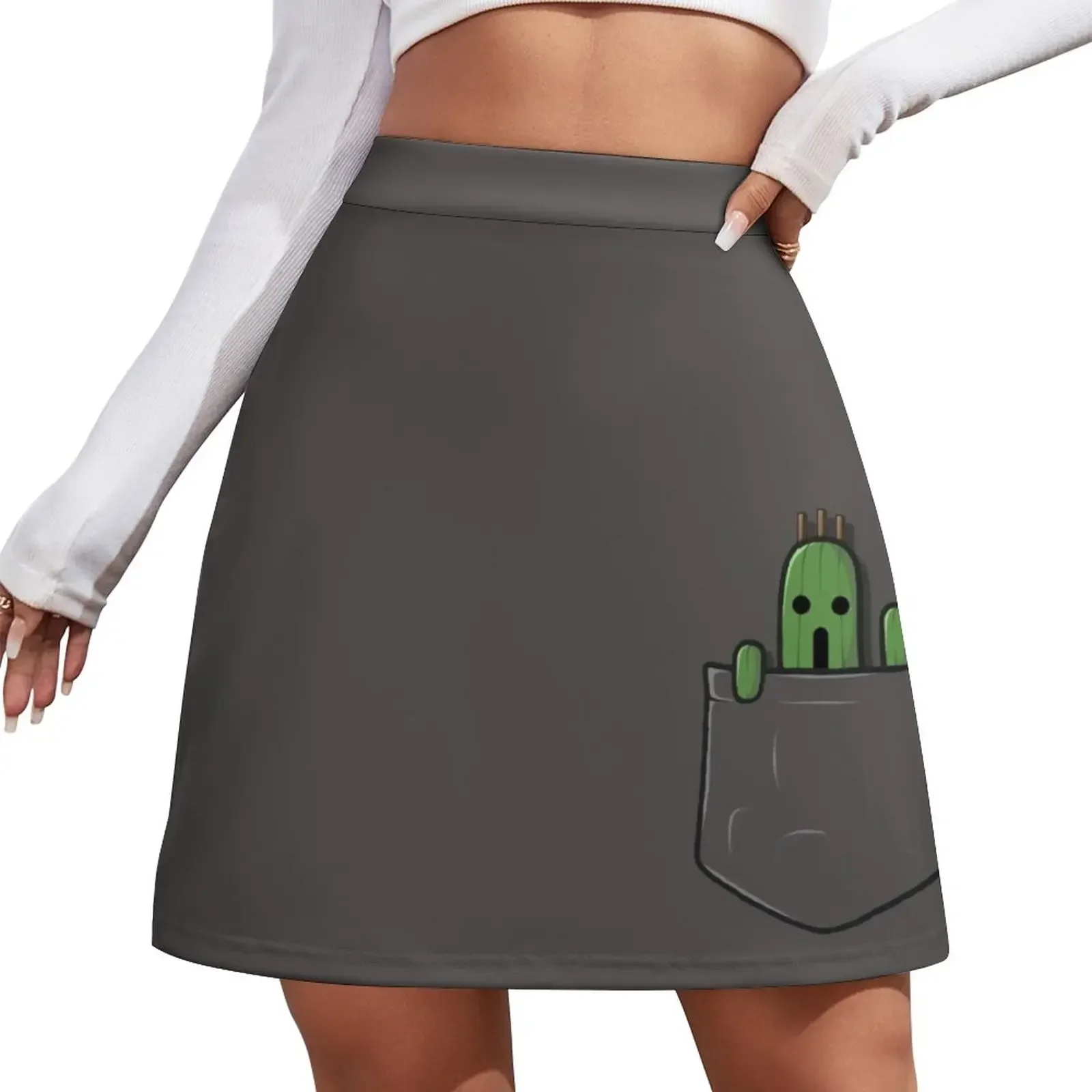 

Little Pocket Cactuar Mini Skirt women's clothing trend 2026 women's skirts trend 2026 cute skirt
