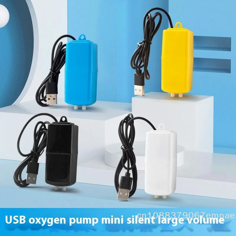 【xxx】Mini Aquarium Air Pump Kit Oxygen Pump With Check Valve Air Stone USB Aquarium Filter Fishing Tank Tube Aquatic Accessories
