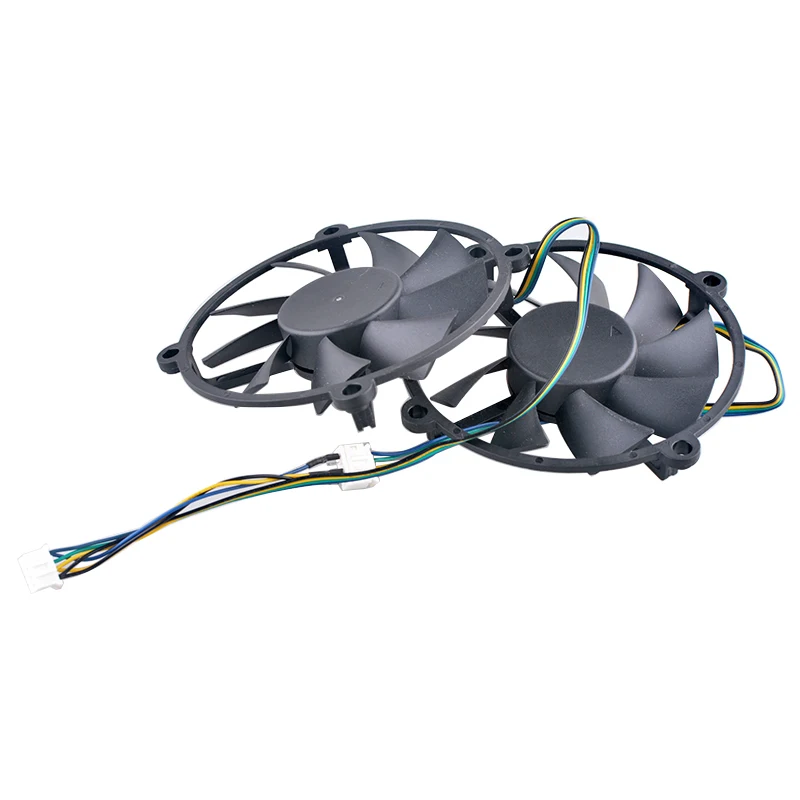 PLA08015B12HH Dual Ball Bearing Cooling Fan 4-Pin 12V 0.35A for NVIDIA GTX260 GTX250 Graphics Card Computer Hardware Cooling Fan