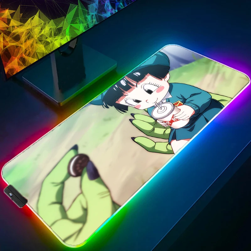 

RGB LED D-dragon B-ball Gaming Mouse Pad Computer Desk Mat Table Keyboard Pad Laptop Rubber Non-slip Back Mousepad Cushion