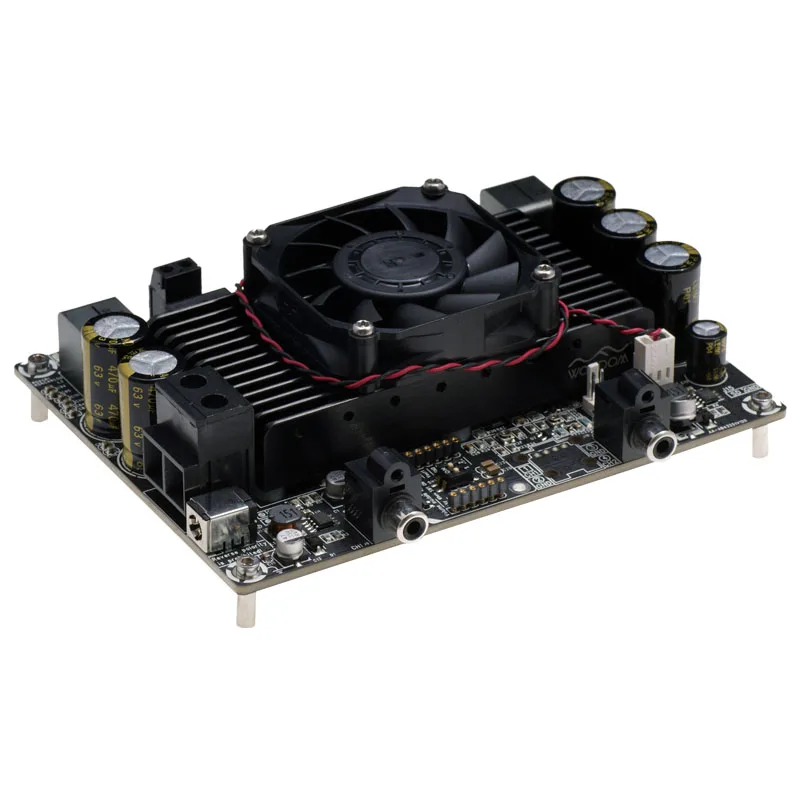 Dual Channel D-class Digital Audio Amplifier Board, Post Amplification Finished Board, High-power High Temperature Stage  2x300W