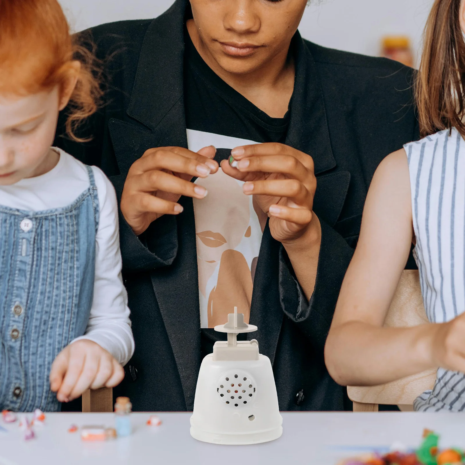 말하는 햄스터 전자 녹음 메커니즘 인터랙티브 음성 재생 기능, 말하는 동물 액세서리, 당신이 말하는 것을 반복합니다