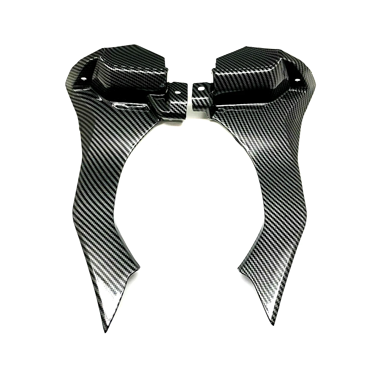 

Left Right Side Ram Cowl Dash Air Intake Cover Panel Fairing For Yamaha YZF R1 2015-2019 YZFR1 2016 2017 2018 Carbon Fiber Look