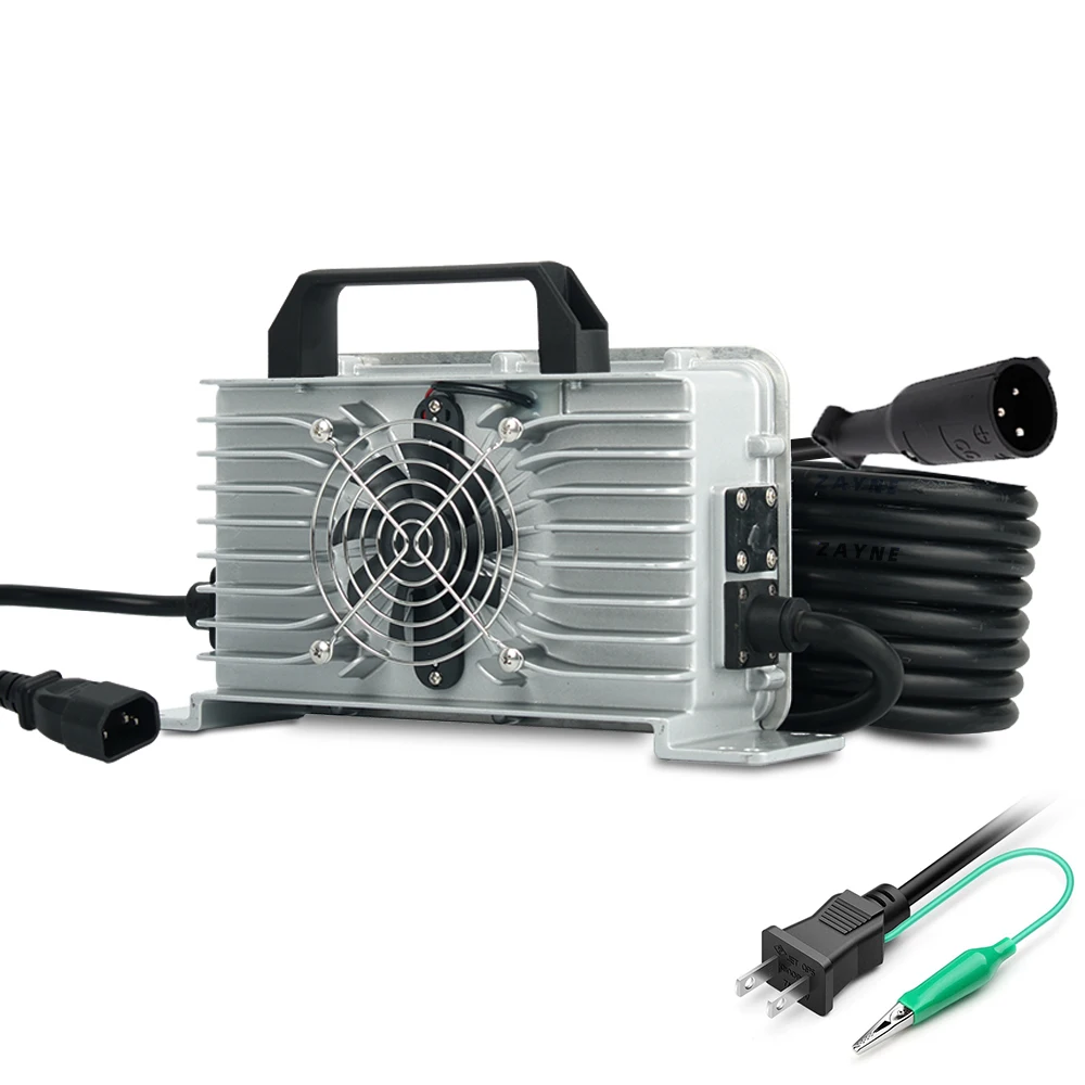 

Custom 48V 54.74v 58.4v 20A 25Amp Waterproof Lithium Battery Charger for Electric Car Golf Cart Forklift Ez Go Fast Charger