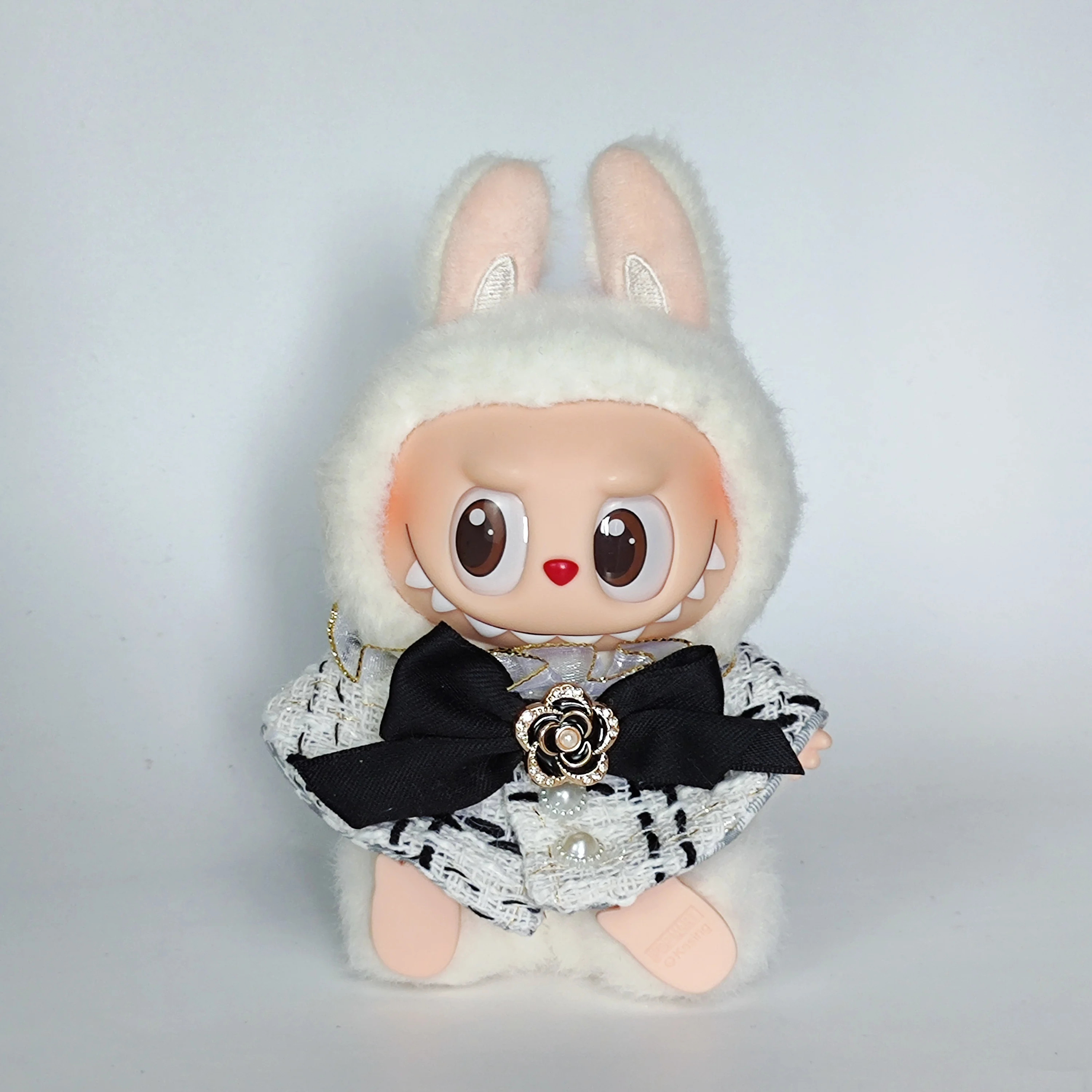 17 سنتيمتر ملابس دمى لابوبو ، إكسسوارات ملابس الوحش ، ملابس ذاتية الصنع ، هدية للأطفال ، الأميرة الحلوة ، فستان عالي الجودة