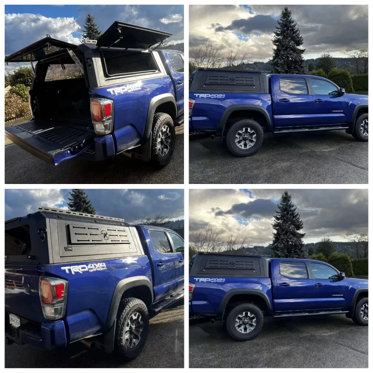 

STLF Waterproof Car Tailbox For TOYOTAs HILUX Locking, No Drill Installation, Folding Type (MOQ 4pcs, Customizable)