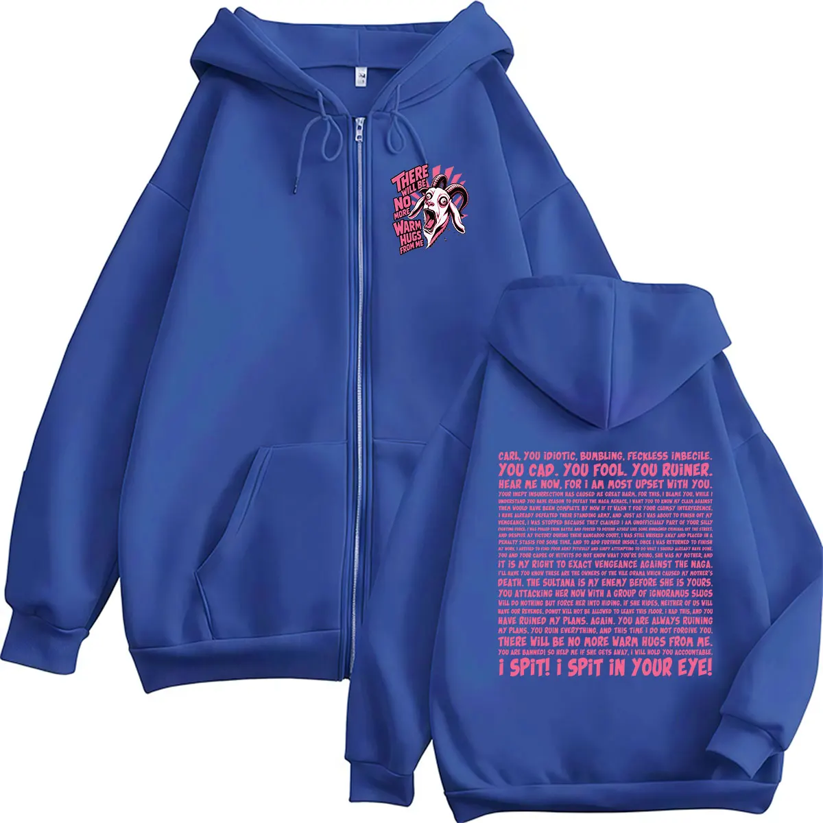 Game Dungeon Crawler Carl Princess Donut Zipper Hoody Herren Damen Vintage Langarm Oversized Mode Kleidung Jacke Sweatshirt – Detail 6