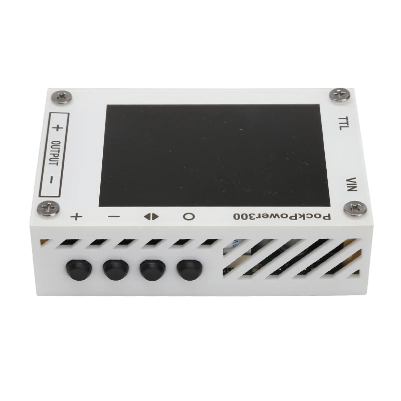 Nowy mini 2.8 "wyświetlacz LCD programowalny zasilacz prądu stałego 30V 10A 300W Max PD Type-C zasilacze laboratoryjne regulator napięcia