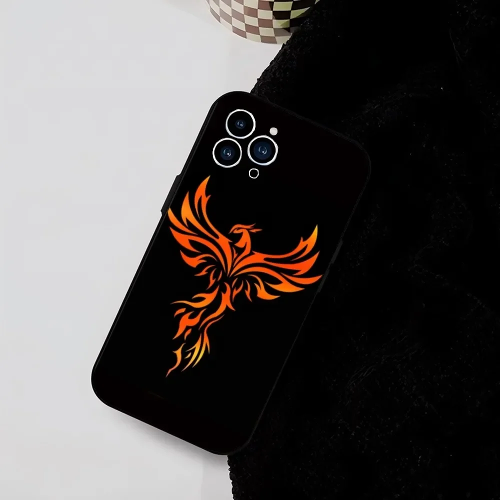 Cool Phoenix Nirvana Phone Case Silicone Soft For IPhone 16 15 14 13 12 11 Plus Pro Max Plus