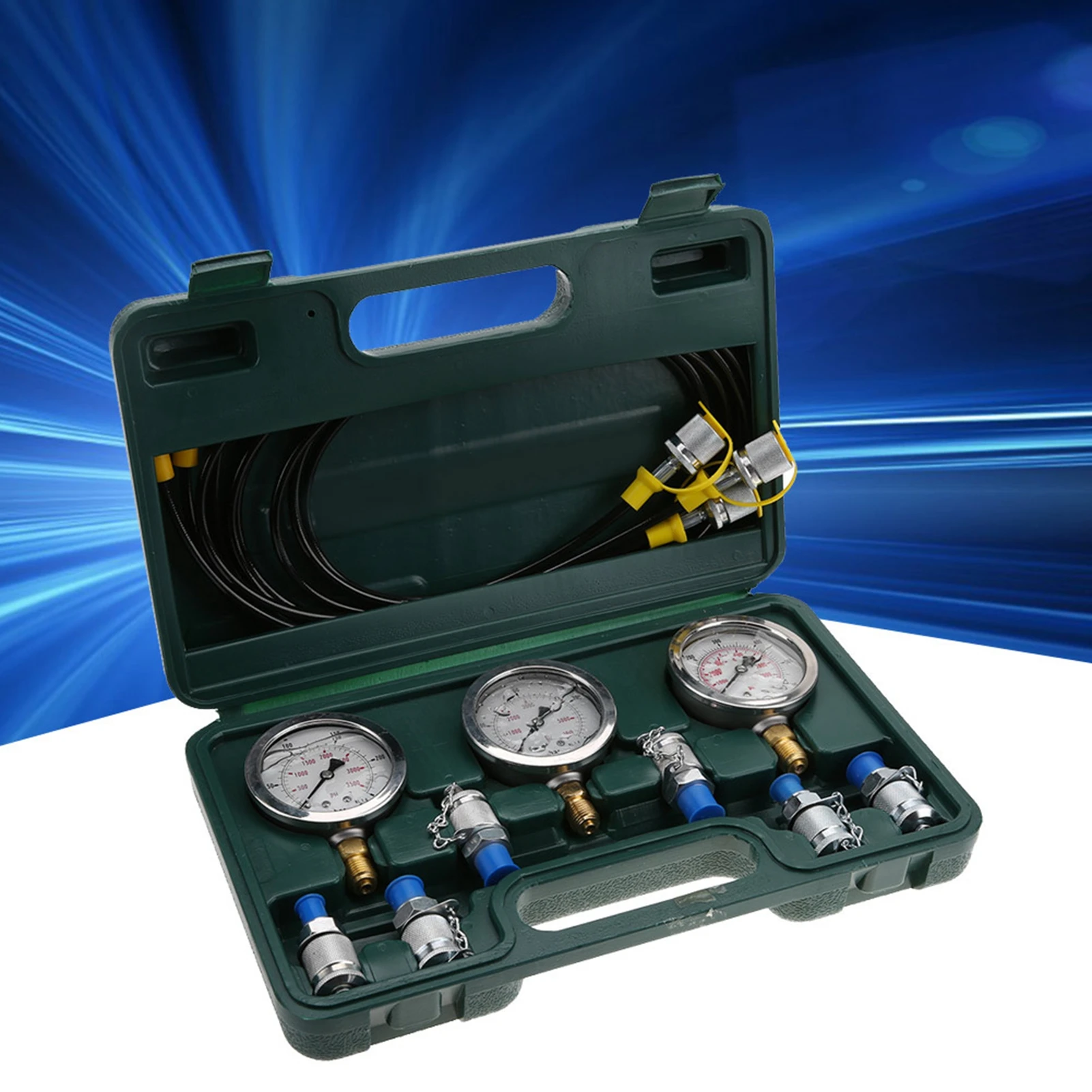 

Hydraulic Pressure Test Hydraulic Pressure Test Kit Excavator Hydraulic Pressure Test Kit with Testing Point Coupling and Gauge