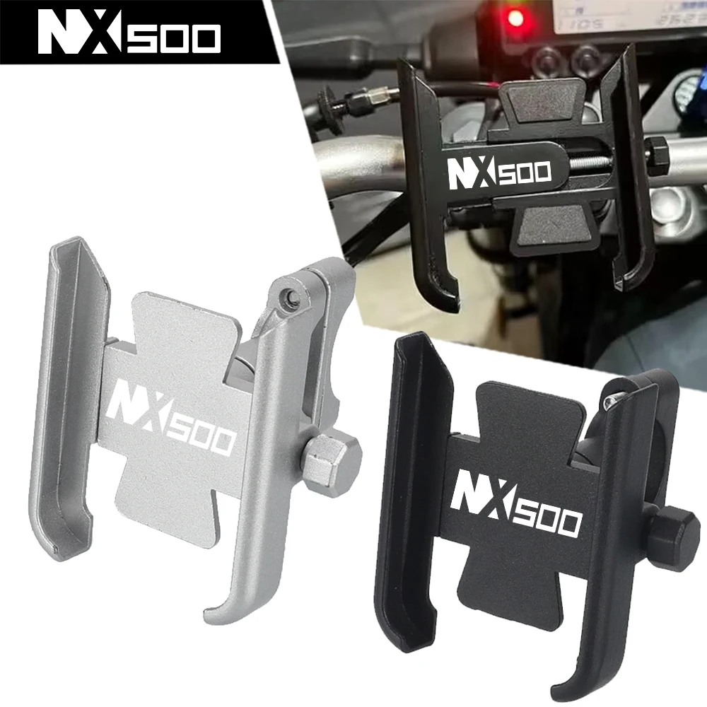 

For Honda NX500 NX 500 2023 2024 2025 nx500 Motorcycle Accessories CNC Aluminum Handlebar Mobile Phone Holder GPS Stand Bracket