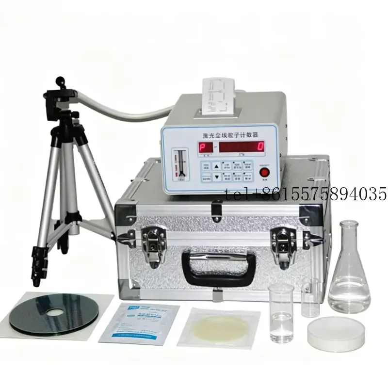 hot Dust Particle Counter | LED Display Air Quality | for Cleanroom & Environmental Testing