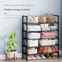 Shoe Rack Easy Assemble Dustproof Boots Organizer Stand Holder Space-Saving Shoes Storage Shelf Entryway Shoe Cabinet