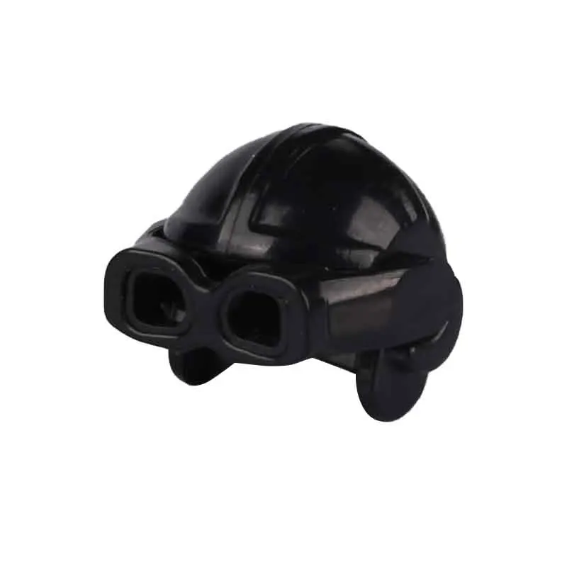 Cmoc Stadt Figur Helm Baustein Motorrad Rennhut Cape Cap Baustein Visier Zubehör Geschenk Spielzeug Kinder j052