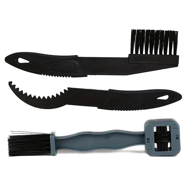 Plastic Chain Gear Grunge Wheel Brush Bicycle Chain Cleaning Brush Portable Bike Motorcycle Cleaning Tool Rim Care Tire view 6