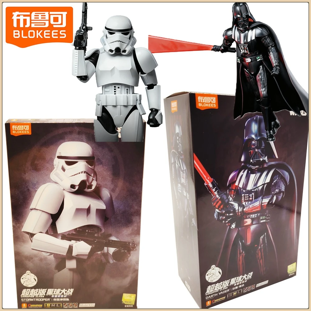 Nouveaux Blokees Star Wars Champion Class Series figurines d'action personnages d'anime modèle d'assemblage jouets à collectionner cadeaux d'anniversaire pour enfants