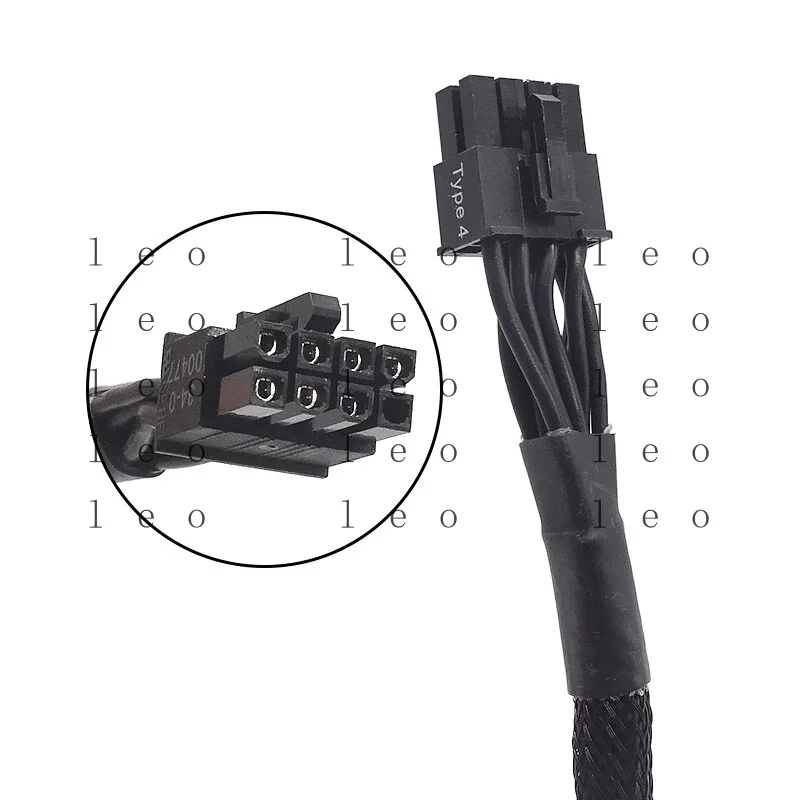 AA  for Corsair 8Pin to (6+2 )Pin PCI-E Modular Cable 34-0 00477