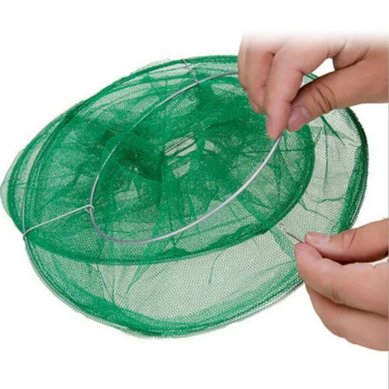 Garden Hanging Flytrap Cage Insecticide Reusable Hanging Flytrap Cage , Mesh Flytrap Cage