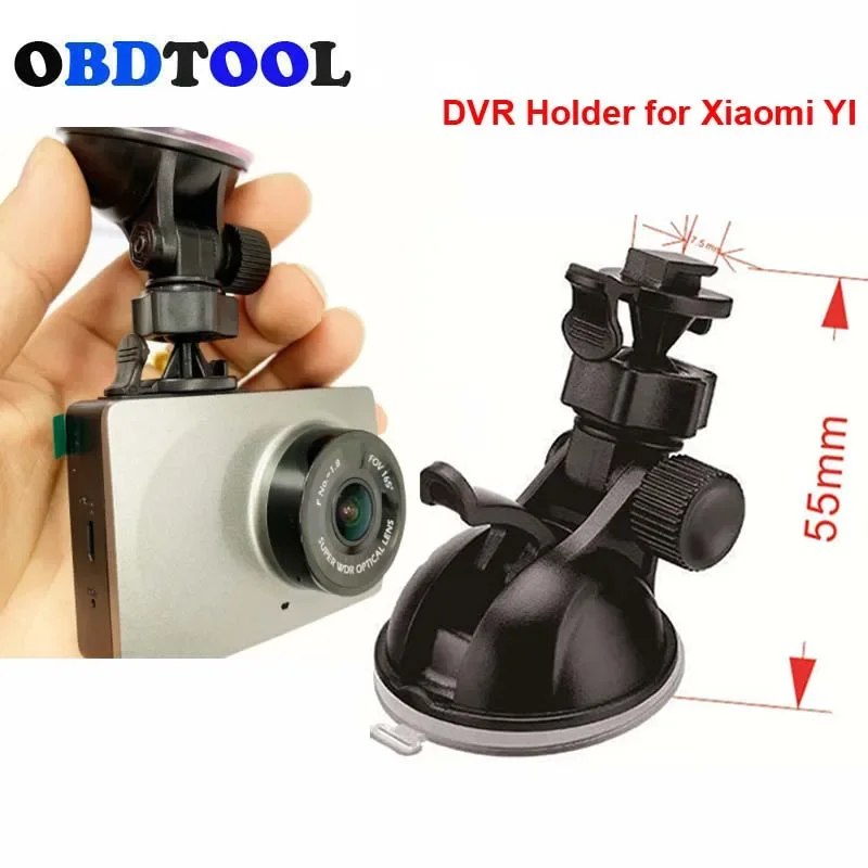 Mini Suction Cup Bracket for Xiaomi Yi Car DVR 12mm Ball Sucker Holder for XiaoYi Dashcam T Buckle Mount for GPS Recorder Camera