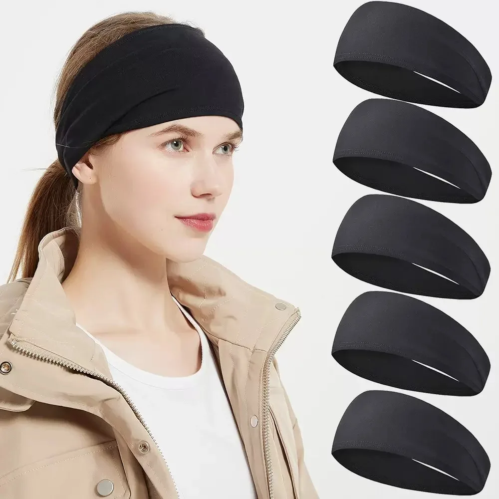 

Sweatband for Men Women Elastic Sport Hairbands Head Bands For Yoga Head Bands Headwear Headwrap Sports Outdoor Hair Accessories