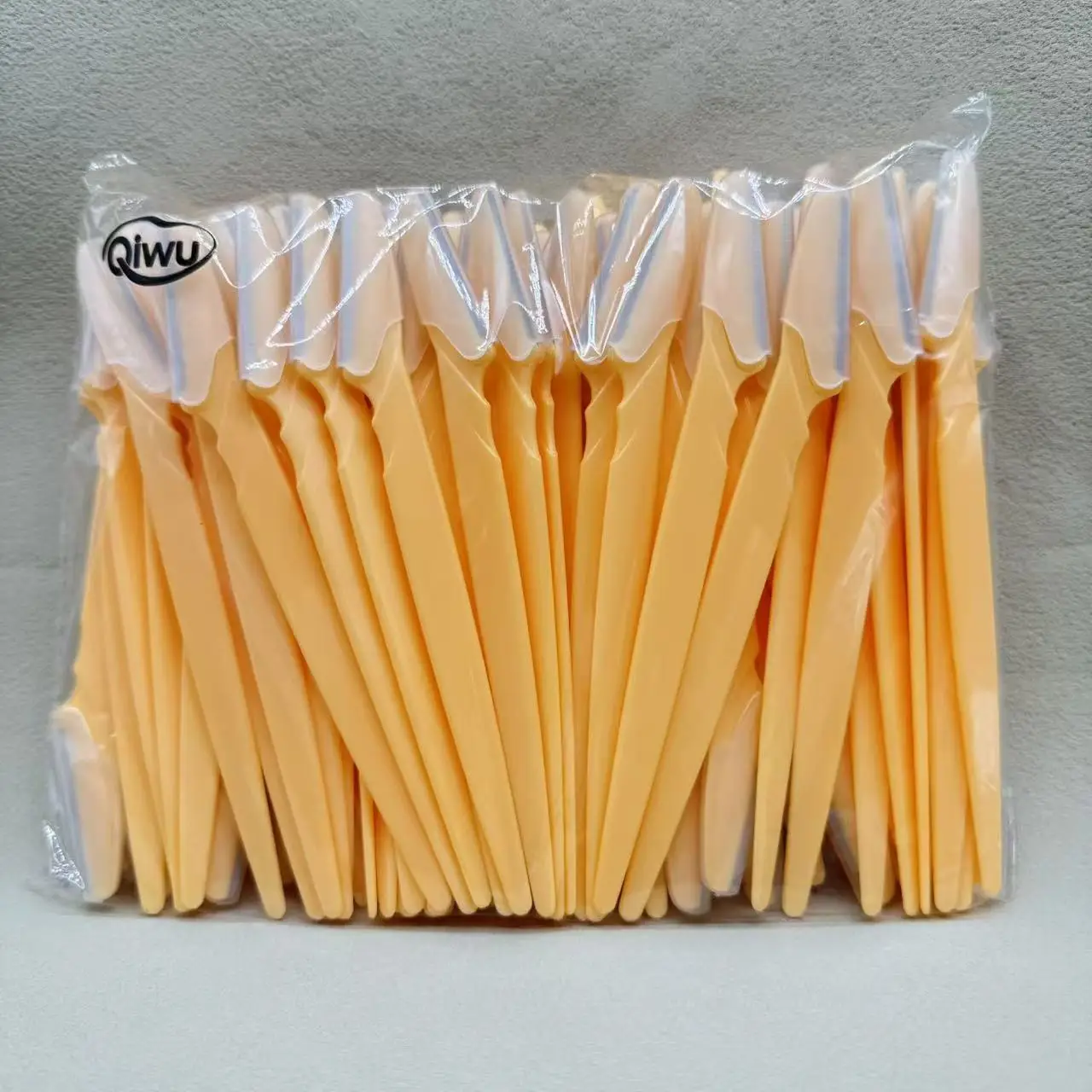 100pcs/bag  Eyebrow Trimmer Knives Portable Face Razor Hair Remover Eye Brow Trimming Shaping Epilation Hair Shaver Blades