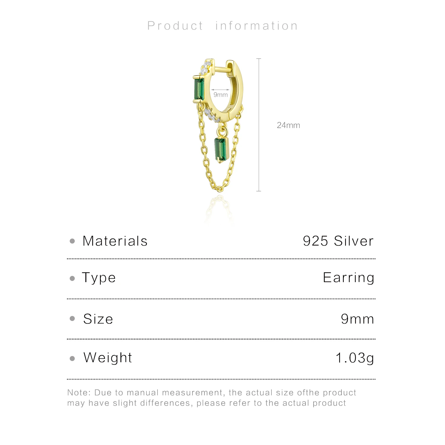 Image 7: ANDYWEN 925 argent Sterling or Flirt goutte boucle d'oreille Teadrops Pendietes fantaisie pavé manchette clair de lune Petite Clips Piercing bijoux