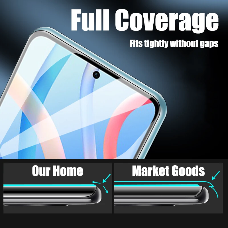 4Pcs Película de hidrogel para Redmi Note 10 11 Pro 10S 11S 10A 10C Protector de pantalla Xiaomi Redmi Note 8 9 Pro 9S 9T 9A 9C No es vidrio 3