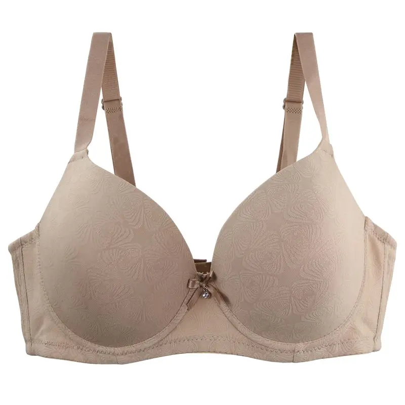 Nouvell Seamless 36/80 38/85 40/90 42/95 44/100 46/105 48/110 Biustonosze z kokardką Bielizna z fiszbinami dla kobiet Bielizna Plus Size
