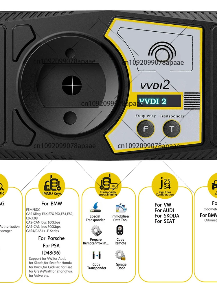 Picture 5: FOR Xhorse VVDI2 Full Kit – Second Generation Key Programming and Matching Tool