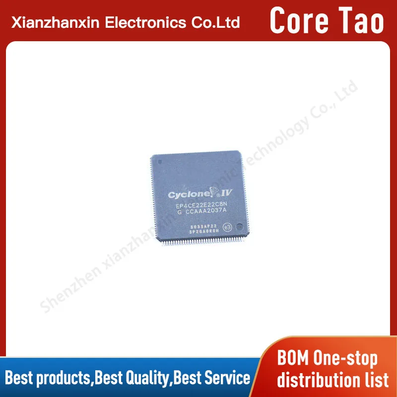 1PCS/LOT EP4CE22E22C8N EP4CE22E22I7N EP4CE22E22 22E22 C8N I7N QFP-144 Field programmable logic IC chip