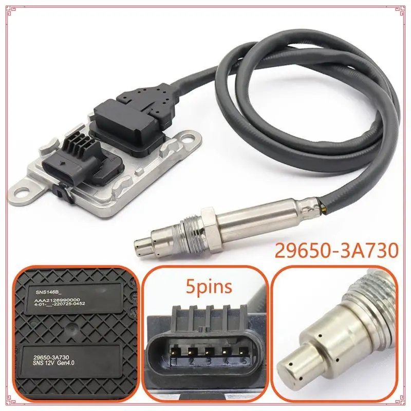 Sensor de óxido de nitrógeno (Nox) 29650-3A730 para coche Hyundai H1 Starex 2018-Kia 296503A730 296503A730
