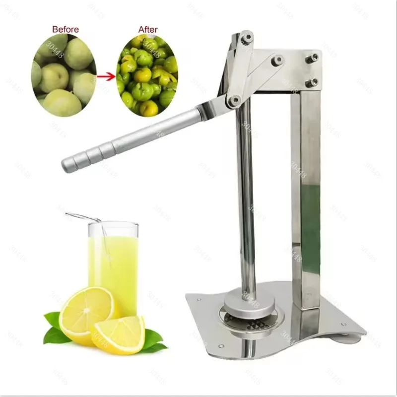 304 Stainless Steel Manual Lemon Juicer Fruit Press Handheld Squeezer For Home Kitchen